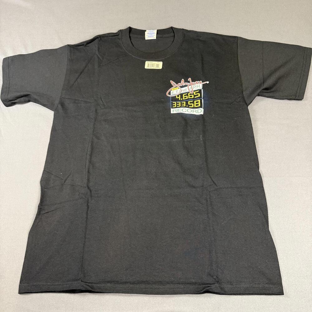 Record One For The Books NHRA Racing John Force Funny Car Men's Large